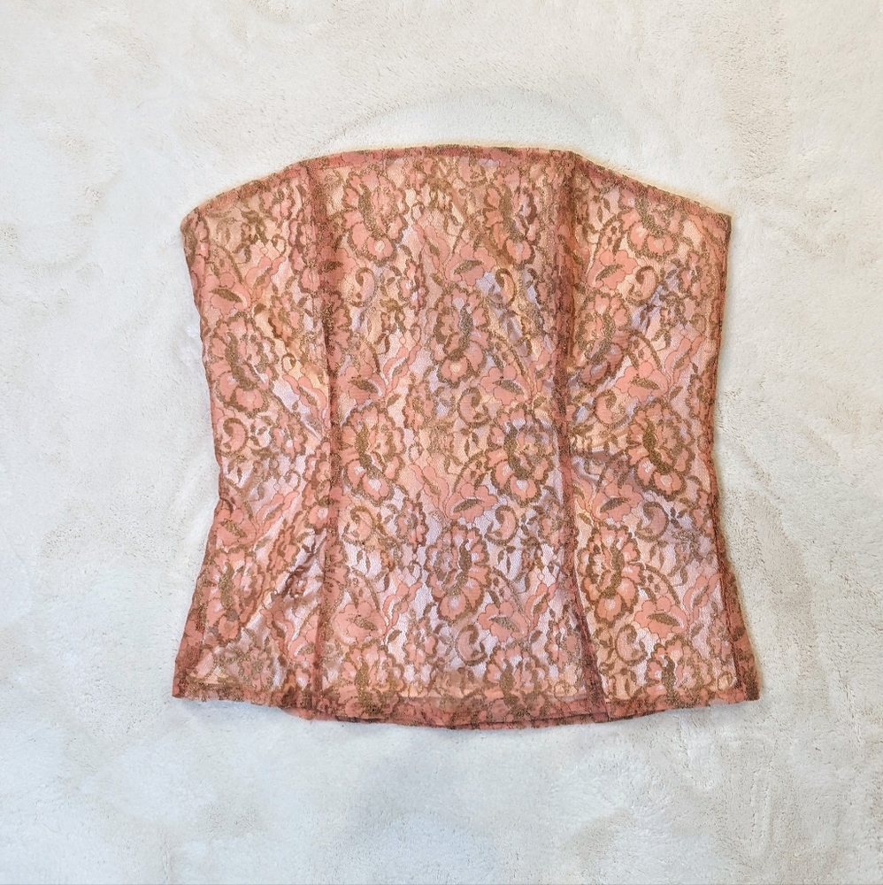 Express Mock Corset Tube Top
